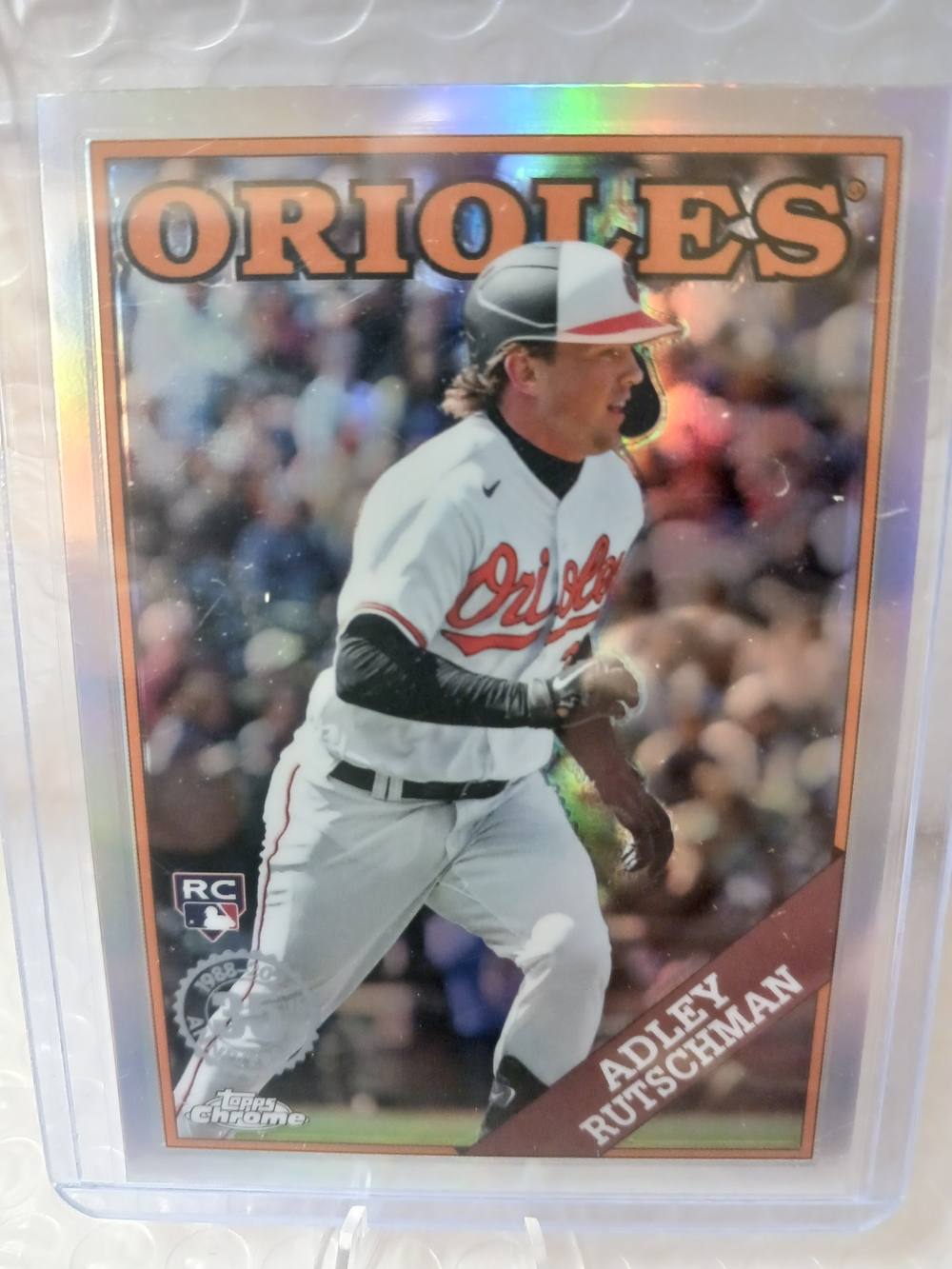 2023Topps Chrome Update Series 1988 Topps Baseball Adley Rutschman(RC) REFRACTOR